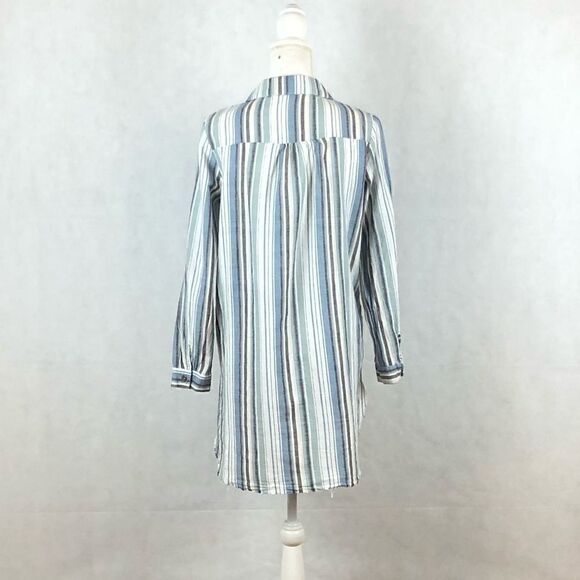 Sz S Jodifl Stripped Lace Up Dress - Picture 2 of 7